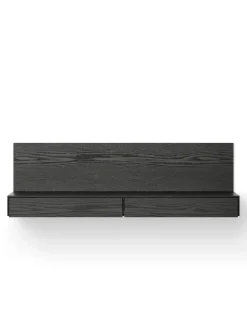 New Works Tana Wall Mounted Media Module, oak fra><noscript><img width=