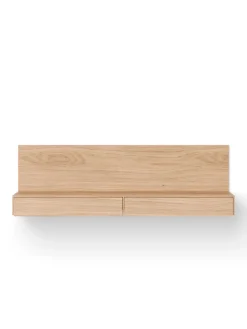 New Works Tana Wall Mounted Media Module, walnut fra><noscript><img width=