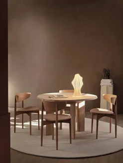 Ferm Living Tarn Dining Table 115, white oiled fra> Spiseborde