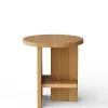 Nine Tee side table, round fra> Sideborde Og Små Borde