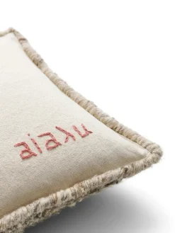 Aiayu Texture Nepal Wool Pillow, 30x40 fra><noscript><img width=