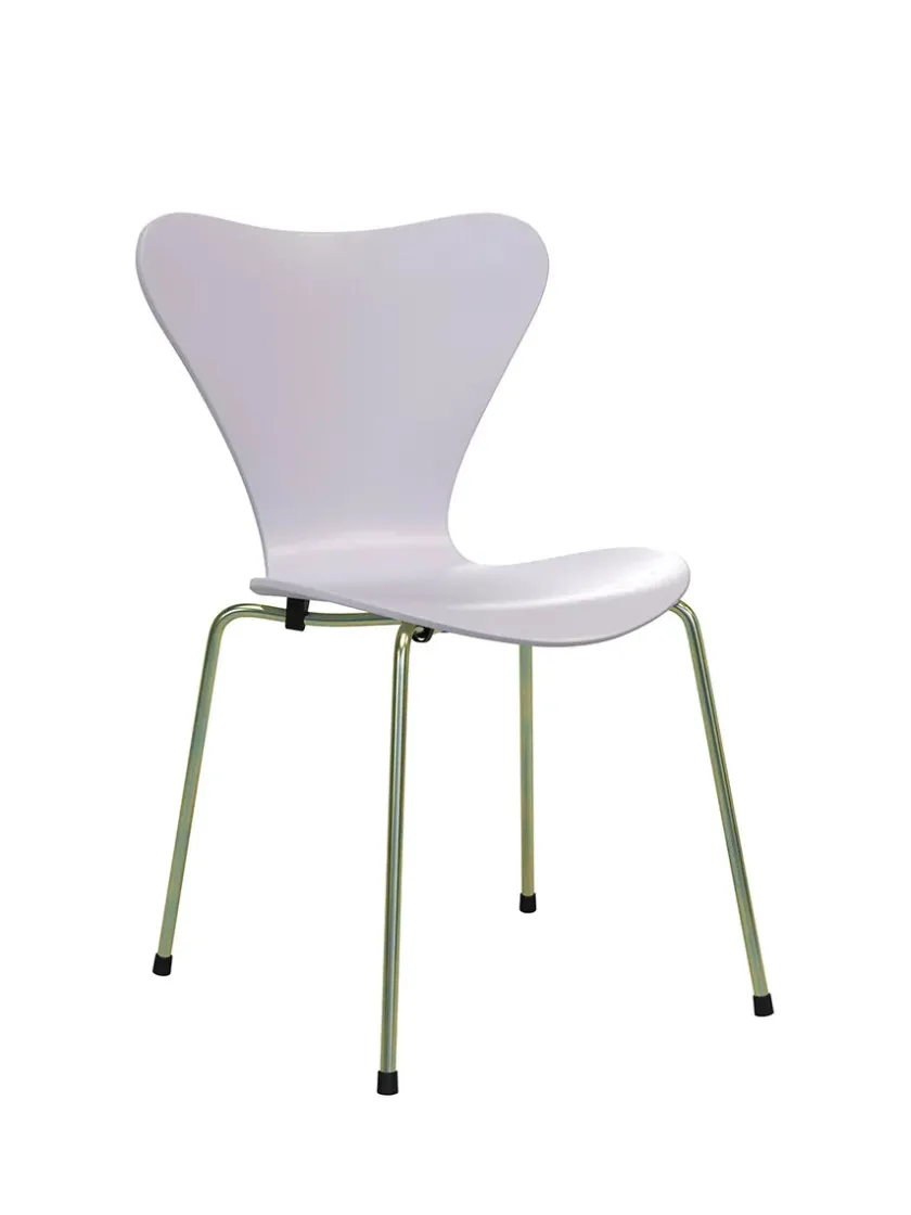 Fritz Hansen 70th Anniversary Edition 3107 Spisebordsstol, 7:14 AM Pink af Arne Jacobsen> Spisebordsstole