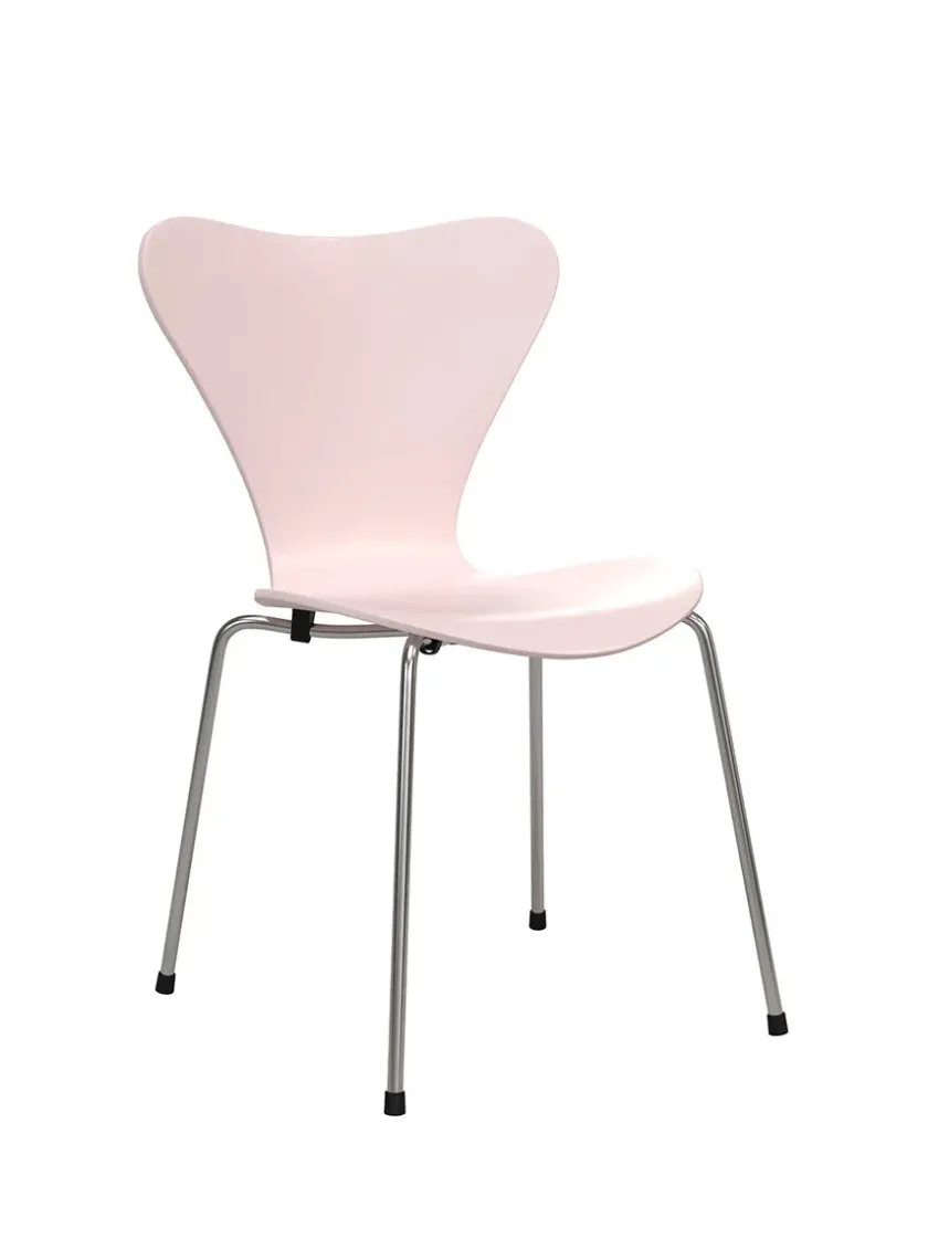 Fritz Hansen 70th Anniversary Edition 3107 Spisebordsstol, 7:14 AM Pink af Arne Jacobsen> Spisebordsstole