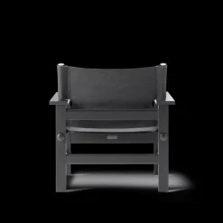 Fredericia Furniture The Canvas Chair, lys olieret eg natur canvas af Børge Mogensen><noscript><img width=