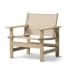 Fredericia Furniture The Canvas Chair, sæbebehandlet eg natur canvas af Børge Mogensen> Loungestole|Lænestole
