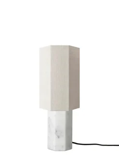 Louise Roe The Eight Over Eight Lamp Small, white marble fra><noscript><img width=