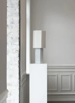 Louise Roe The Eight Over Eight Lamp Large, beige travertine fra><noscript><img width=