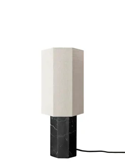 Louise Roe The Eight Over Eight Lamp Small, grey marble fra> Spots