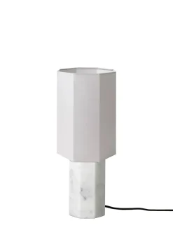 Louise Roe The Eight Over Eight Lamp Small, grey marble fra><noscript><img width=