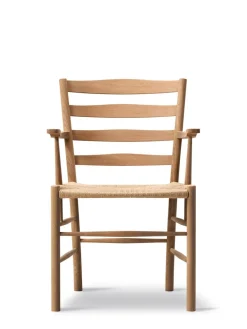 Fredericia Furniture The Klint Armchair, sortlakeret eg fra><noscript><img width=
