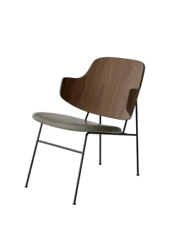 Audo Copenhagen The Penguin Lounge Chair, Læder fra><noscript><img width=