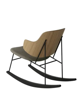 Audo Copenhagen The Penguin Rocking Chair, Læder fra><noscript><img width=
