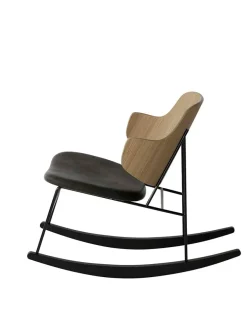 Audo Copenhagen The Penguin Rocking Chair, Læder fra><noscript><img width=