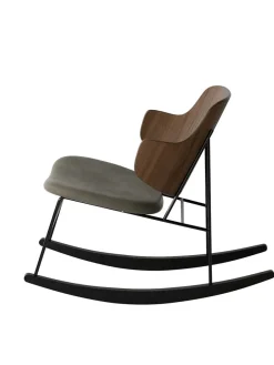 Audo Copenhagen The Penguin Rocking Chair, Læder fra><noscript><img width=
