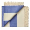 Silkeborg Uldspinderi The Sweater Plaid, cobalt fra> Puder Og Plaider