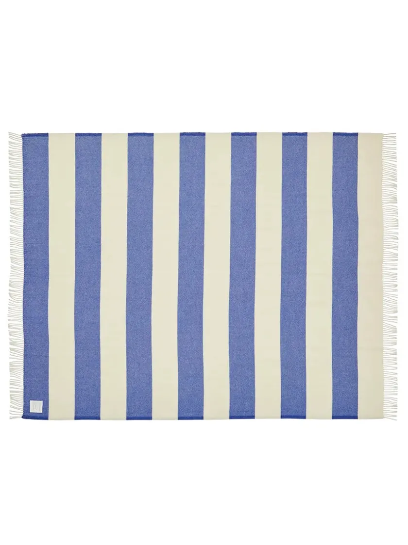 Silkeborg Uldspinderi The Sweater Plaid, orange fra> Puder Og Plaider