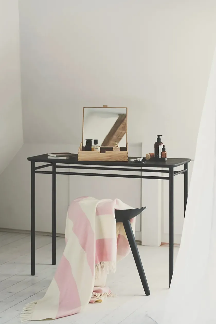 Silkeborg Uldspinderi The Sweater Plaid, orange fra> Puder Og Plaider
