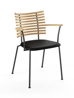 Naver Collection Tiger Armstol, cognac læder fra><noscript><img width=