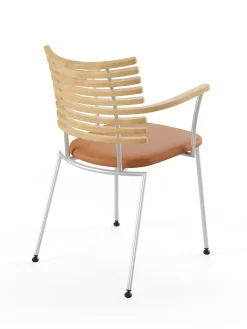 Naver Collection Tiger Armstol, cognac læder fra><noscript><img width=