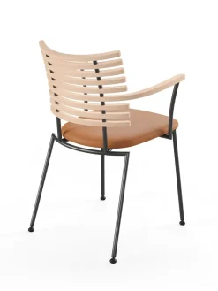 Naver Collection Tiger Armstol, cognac læder fra><noscript><img width=