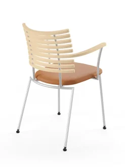 Naver Collection Tiger Armstol, cognac læder fra><noscript><img width=