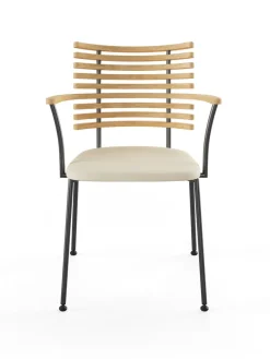 Naver Collection Tiger Armstol, creme læder fra><noscript><img width=