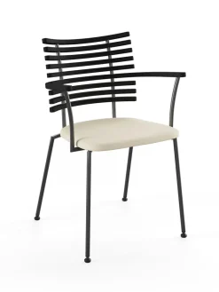 Naver Collection Tiger Armstol, creme læder fra><noscript><img width=