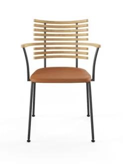 Naver Collection Tiger Armstol, creme læder fra><noscript><img width=