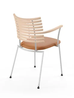 Naver Collection Tiger Armstol, creme læder fra><noscript><img width=