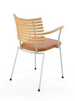 Naver Collection Tiger Armstol, creme læder fra><noscript><img width=