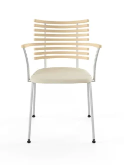 Naver Collection Tiger Armstol, creme læder fra><noscript><img width=