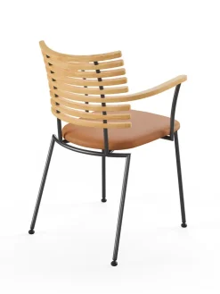Naver Collection Tiger Armstol, creme læder fra><noscript><img width=