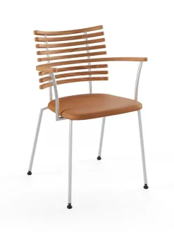 Naver Collection Tiger Armstol, creme læder fra><noscript><img width=