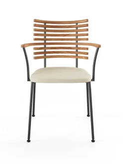 Naver Collection Tiger Armstol, sort læder fra><noscript><img width=