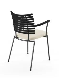 Naver Collection Tiger Armstol, sort læder fra><noscript><img width=