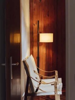 Santa & Cole TMM Gulvlampe, sort eg fra Santa and Cole> Gulvlamper|Spots