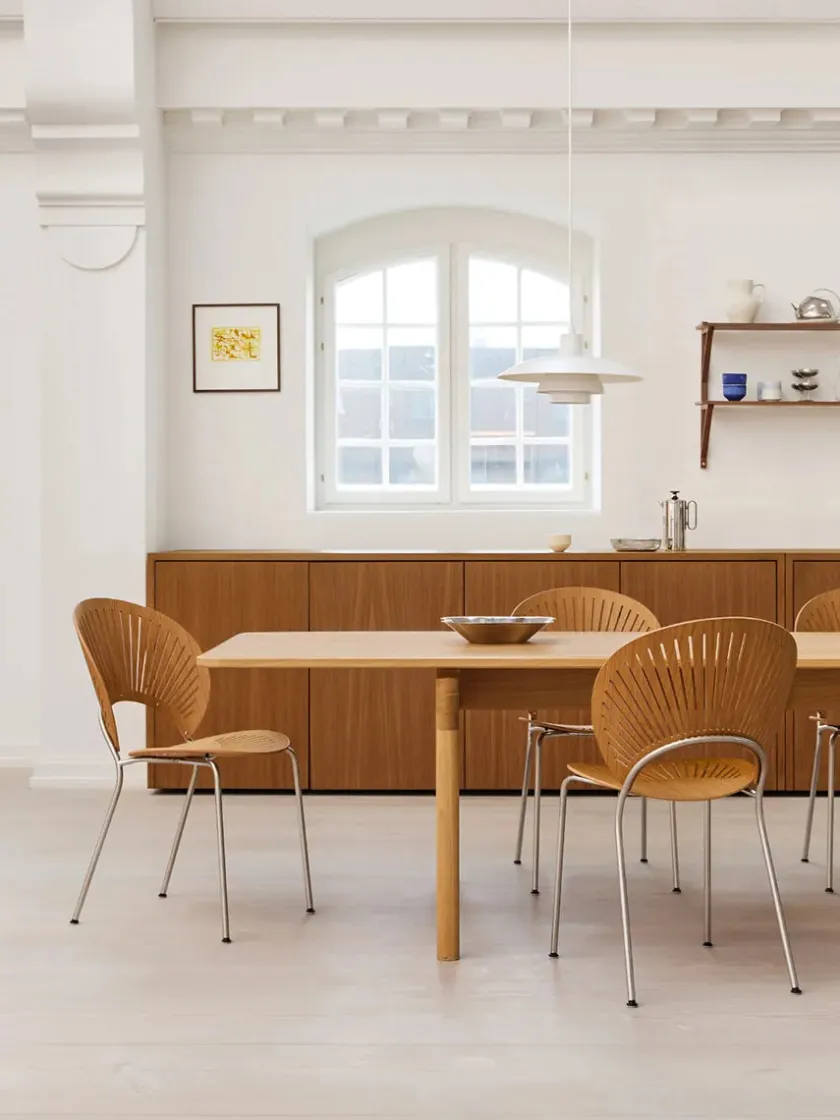 Fredericia Furniture Trinidad Stol, Olieret Eg af Nanna Ditzel> Spisebordsstole