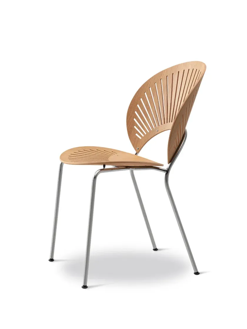 Fredericia Furniture Trinidad Stol, Olieret Eg af Nanna Ditzel> Spisebordsstole