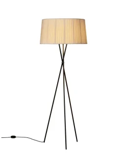 Santa & Cole Tripode Gulvlampe fra Santa and Cole, natural (G5)> Gulvlamper|Spots