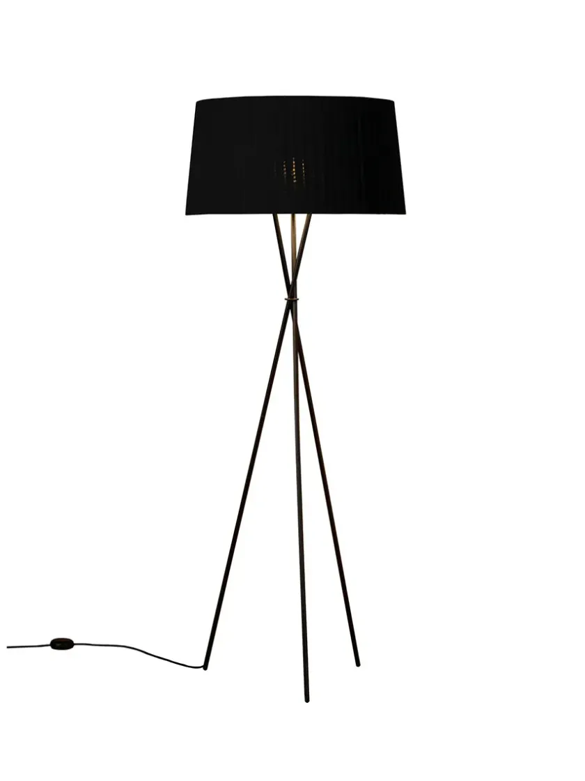 Santa & Cole Tripode gulvlampe fra Santa and Cole, diplomatica stripe (G5)> Gulvlamper|Spots