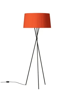 Santa & Cole Tripode Gulvlampe fra Santa and Cole, red-amber (G5)> Gulvlamper|Spots