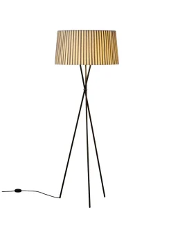 Santa & Cole Tripode Gulvlampe fra Santa and Cole, bretona stripe (G5)> Gulvlamper|Spots