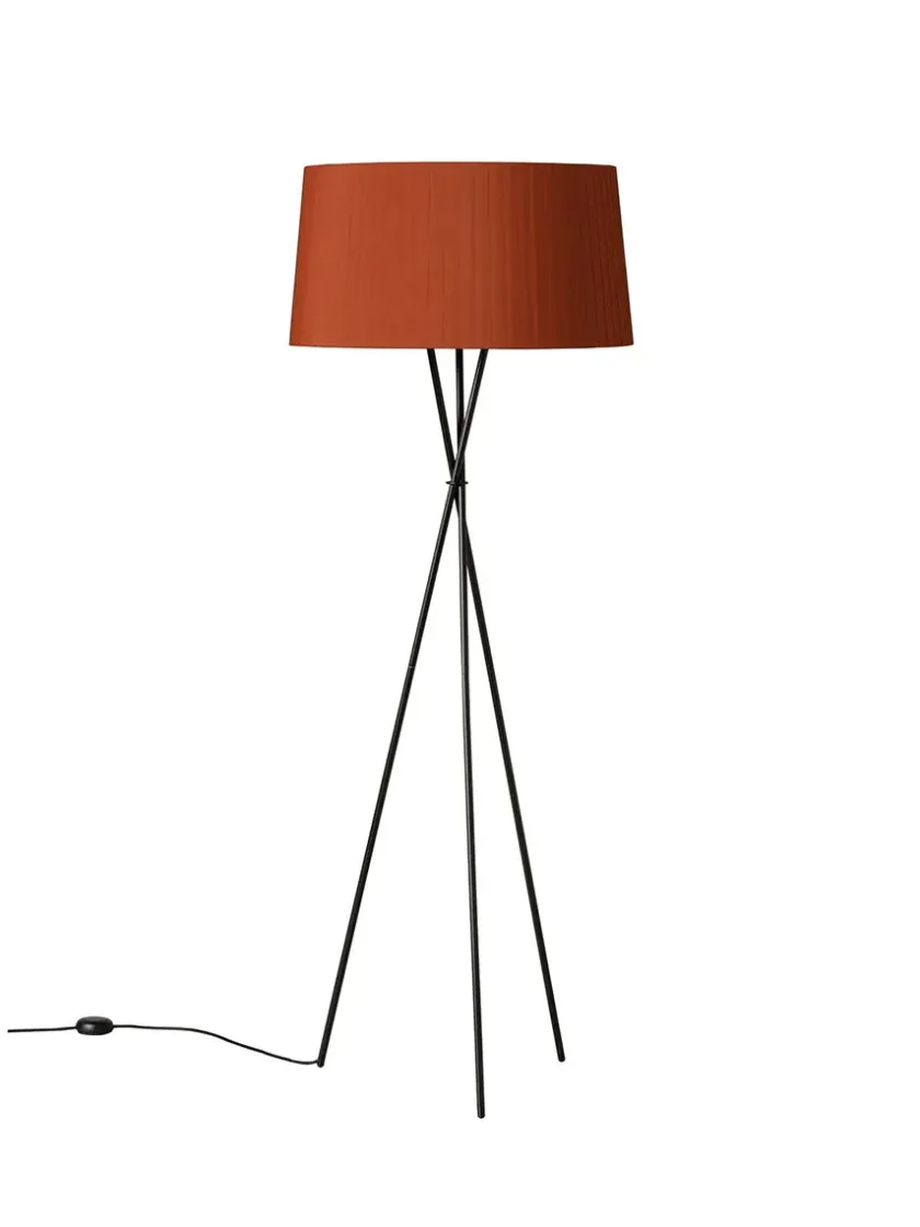 Santa & Cole Tripode Gulvlampe fra Santa and Cole, bretona stripe (G5)> Gulvlamper|Spots