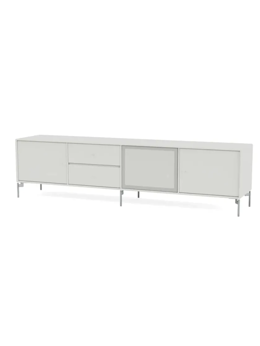 Montana TV & Sound Modul, Octave V, inkl. ben messing fra> Tv-Borde