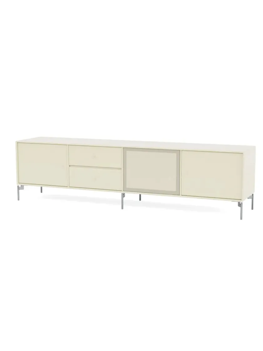 Montana TV & Sound Modul, Octave V, inkl. ben messing fra> Tv-Borde