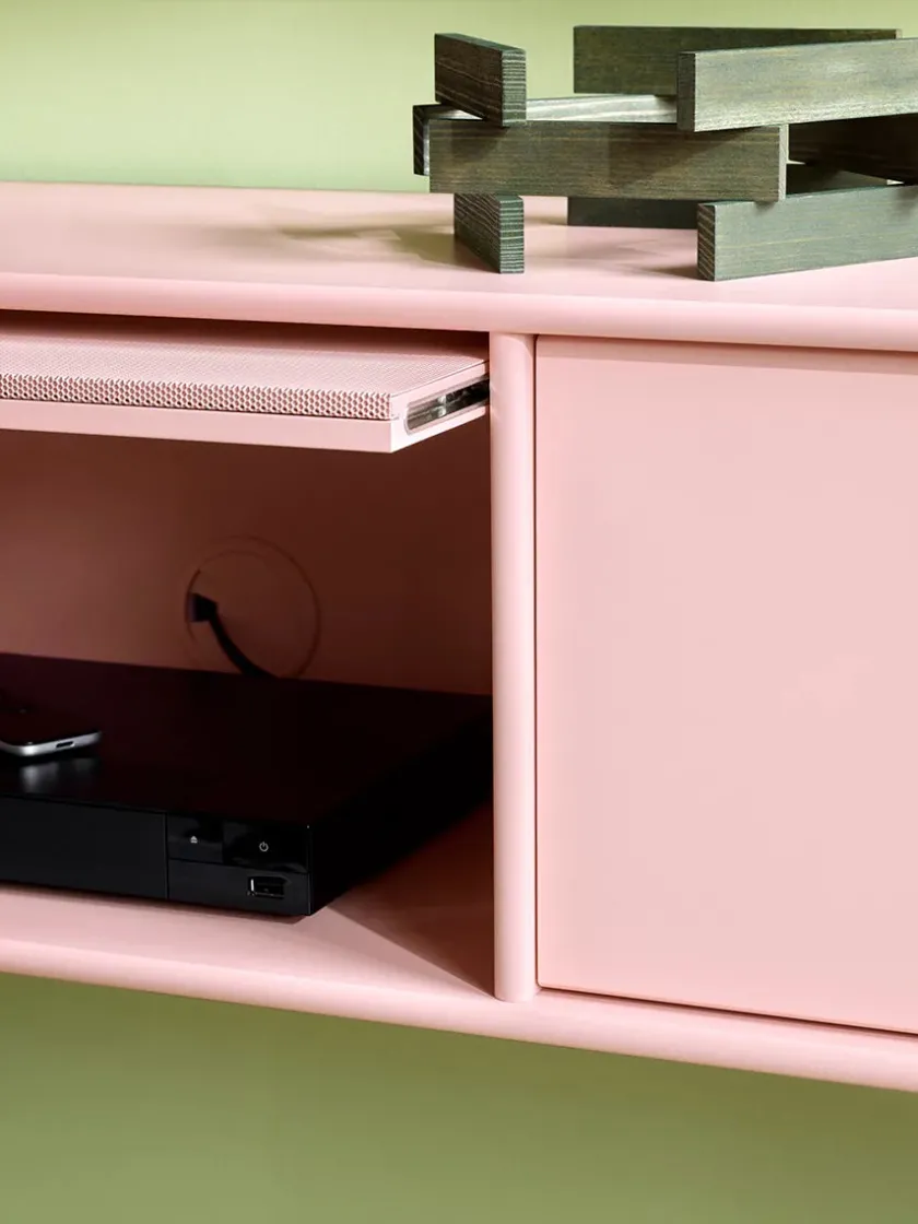 Montana TV & Sound Modul, Octave V, inkl. ben messing fra> Tv-Borde