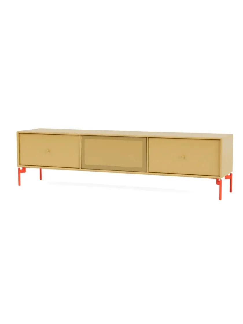Montana TV & Sound Modul, Octave V, inkl. ben black fra> Tv-Borde