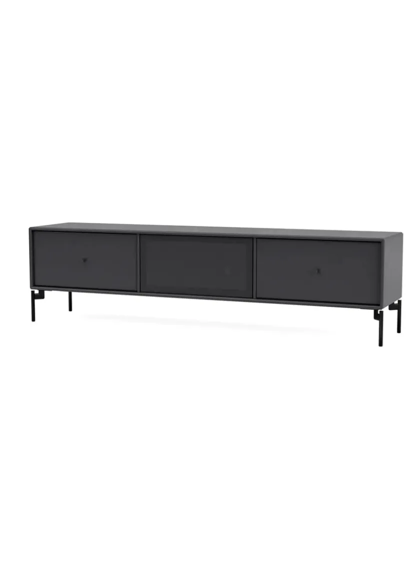 Montana TV & Sound Modul, Octave V, inkl. ben black fra> Tv-Borde