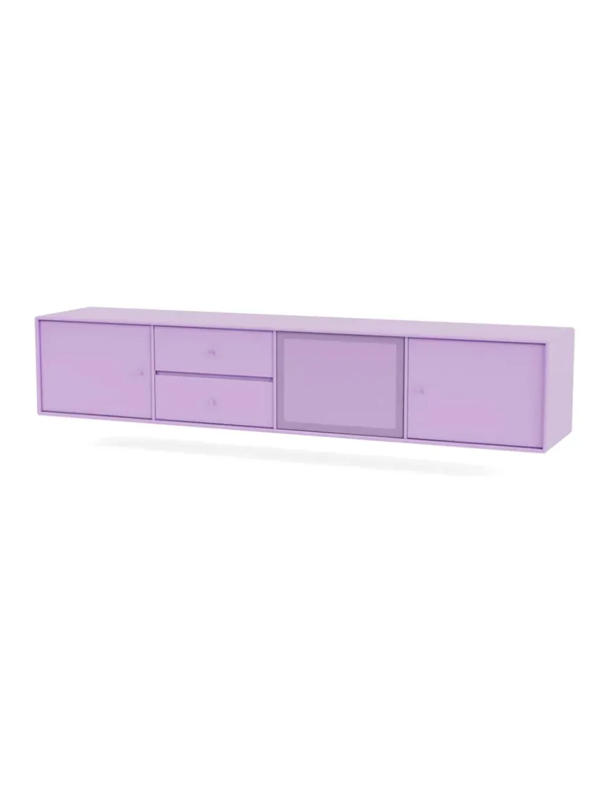 Montana TV & Sound Modul, Octave V, inkl. ben black fra> Tv-Borde