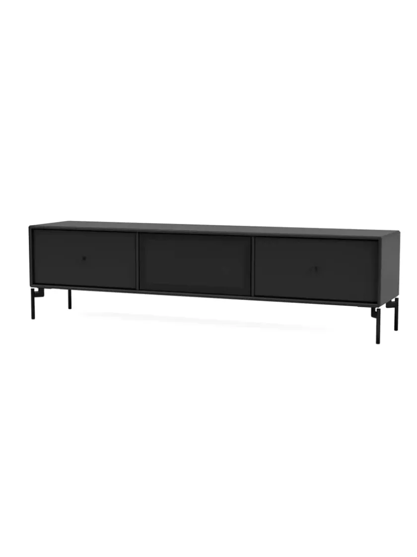 Montana TV & Sound Modul, Octave V, inkl. ben black fra> Tv-Borde